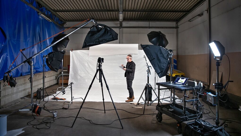 Studiofotografering hos Ramudden