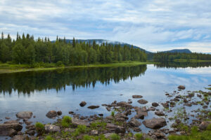 Naturfotografering i Lappland för FightCOtwo.