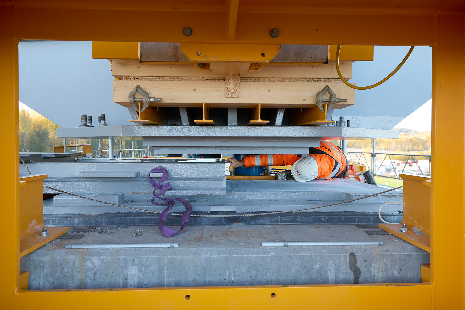 Lagerbyte på Sundsvallsbron